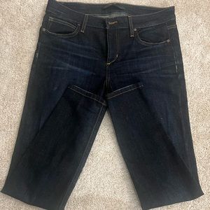 Joe’s Skinny Ankle Dark denim jeans. Size 29